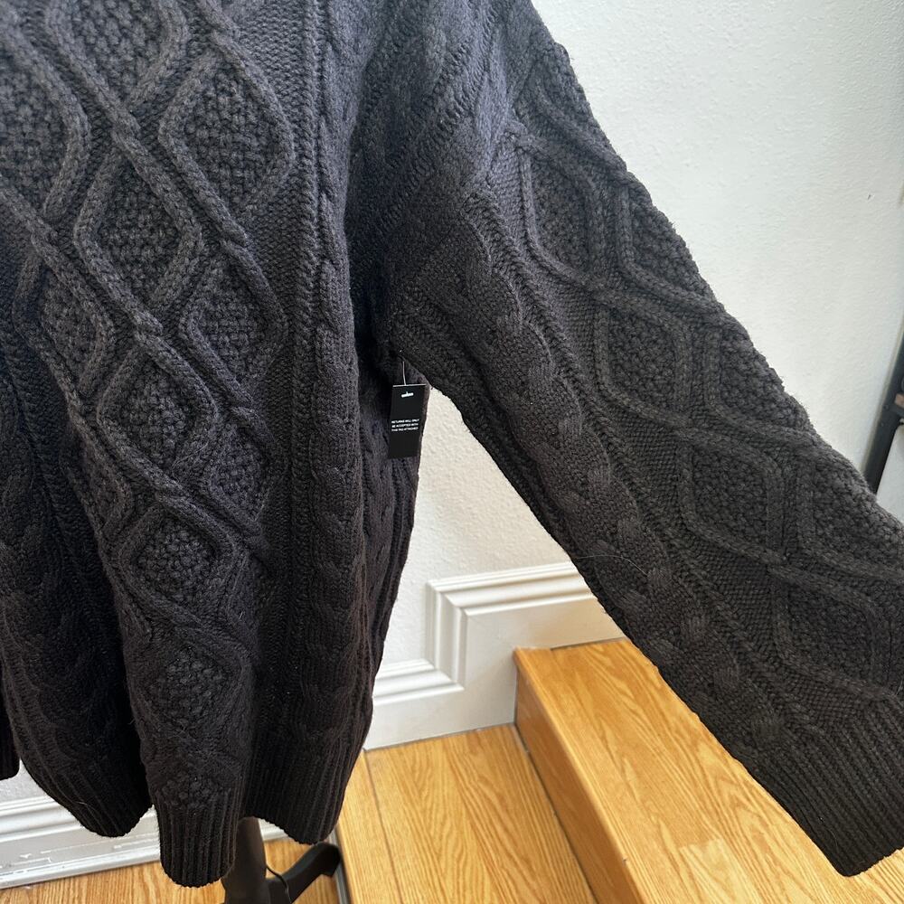 Lioness Gigi Knit Sweater XS Oversized Brown NWT - Picture 8 of 11